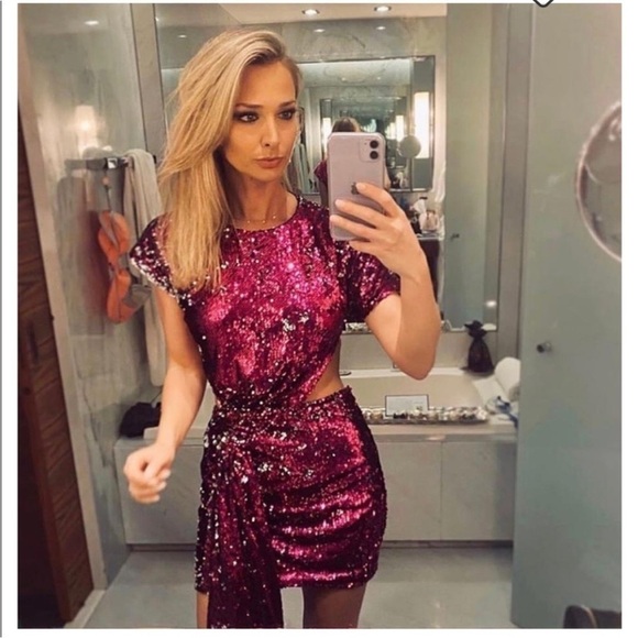 Alice Mccall Electric CutOut Sequin Dress. - Picture 3 of 11